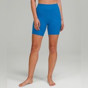 Lululemon align shorts 6” size 6 in the color poolside blue